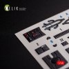 KELIK K48107 UH-1Y Venom - interior 3D decals for Zimi Model/KittyHawk kit 1/48